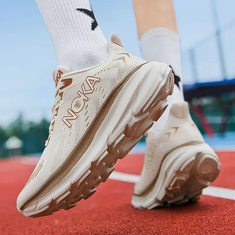 Marathon Sports Running Shoes Men Breathable Lightweight Sneakers Comfortable Athletic Nonskid Leisure Outdoor Sneakers for Men