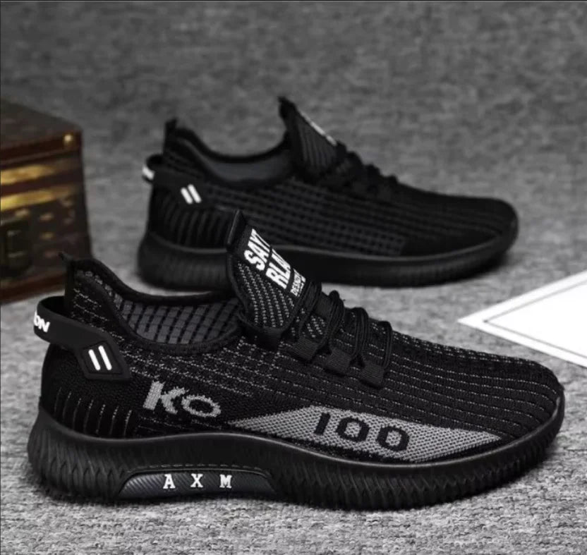 Men's Spring/Autumn Athletic Shoes: Breathable & Comfortable Casual Footwear for Sports Enthusiasts