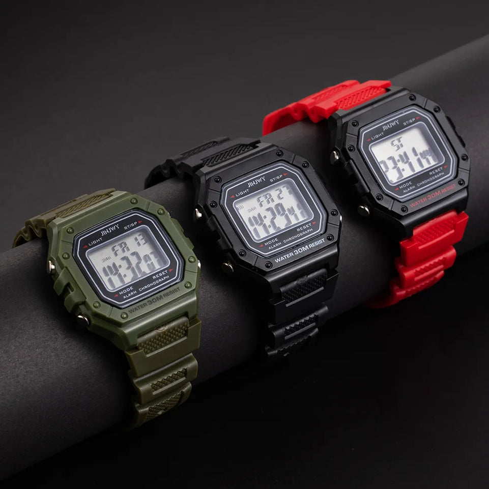 2025 Digital Watches For Men Sports Waterproof Bracelet Clock Gold Electronice LED Wristwatch Women Casucal montre homme relogio