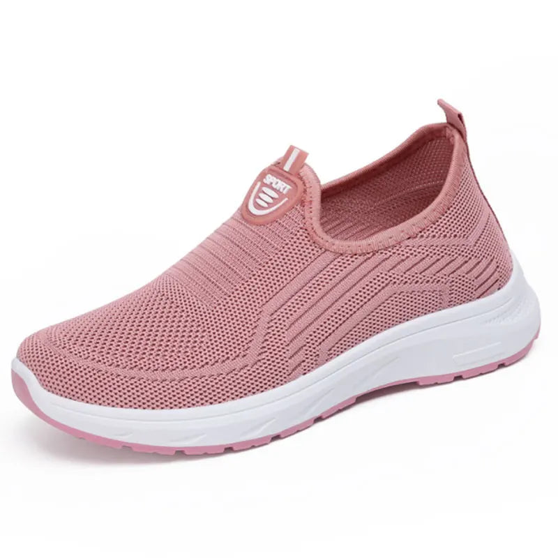 Women's Sneaker Loafers Tennis Femimino Ladies Slip On Breathable Sports Shoes Designer Barefoot Shoes Ballet Flats