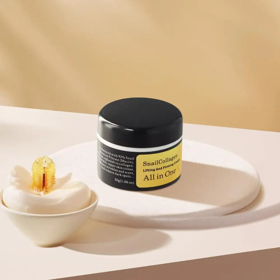 1 set/1pcs Snail Collagen Face Cream/Repair Essence Moisturizing Lifting Smoothing Nourishing Cream Korean Cosmetics Skin Care