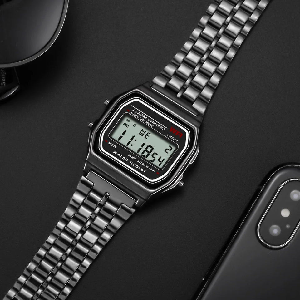 2025 Digital Watches For Men Sports Waterproof Bracelet Clock Gold Electronice LED Wristwatch Women Casucal montre homme relogio