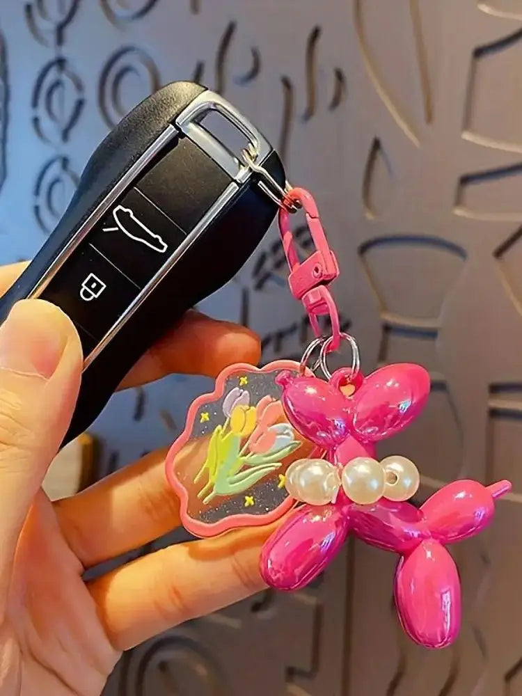 1pc Stylish Acrylic Keychain – Durable & Chic Car Key Accessory for Men and Women, Perfect Gift for Friends