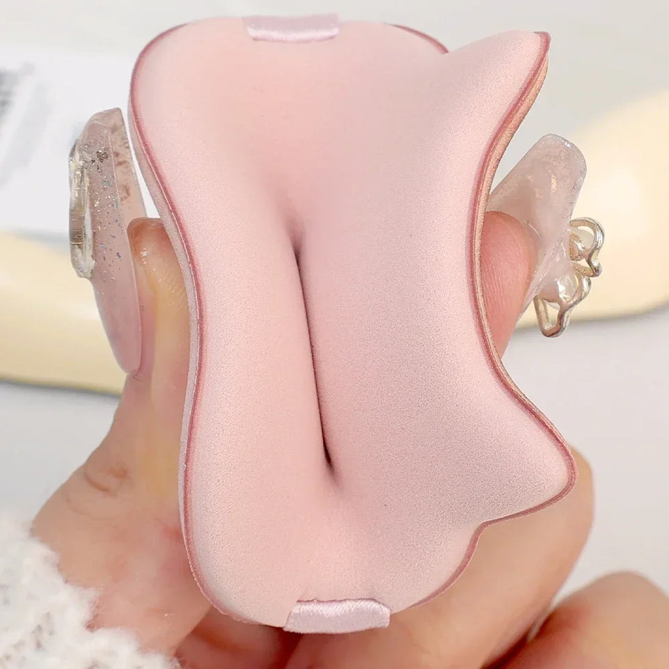 10PCS Cute Cat Makeup Puff Foundation Cosmetic Puff Smooth Powder Concealer Beauty Dry and Wet Dual-use Powder Puff Makeup Tool