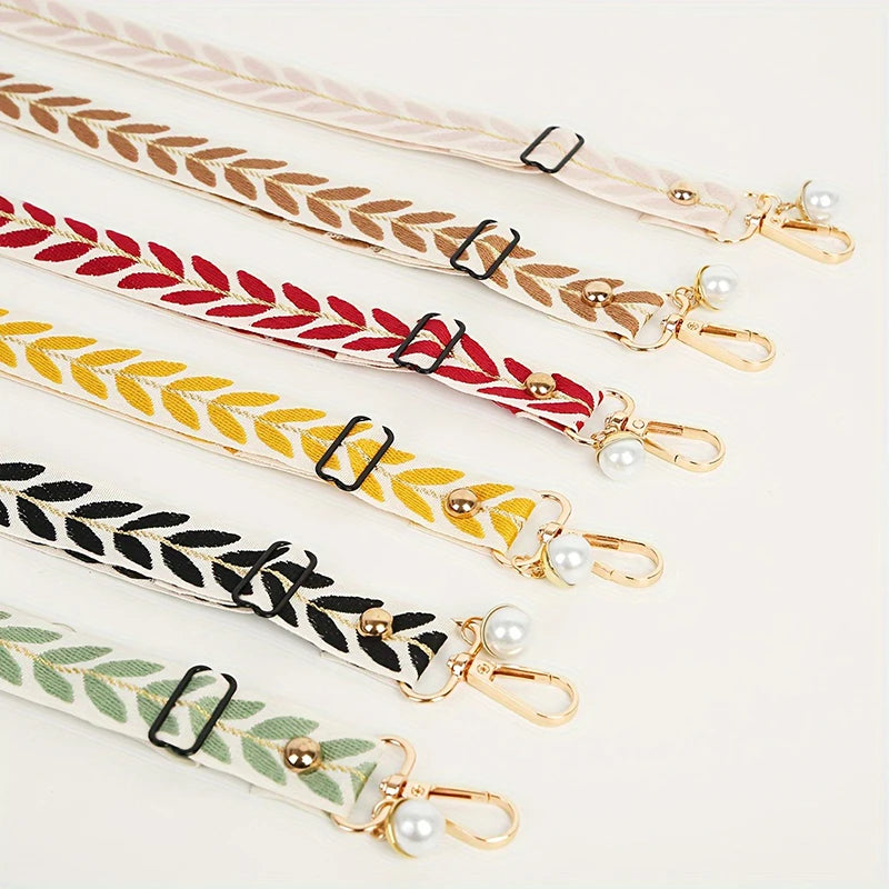 Universal Adjustable Mobile Phone Lanyard for Women Crossbody Single Shoulder Neck Strap Pearl Pendant Hanging Anti Loss Rope