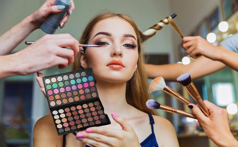 120 Color Eye Makeup Waterproof Make up Nude Eye Shadow Palette Glitter Matte Pigmented Powder Pressed Shine Eyeshadow Cosmetic