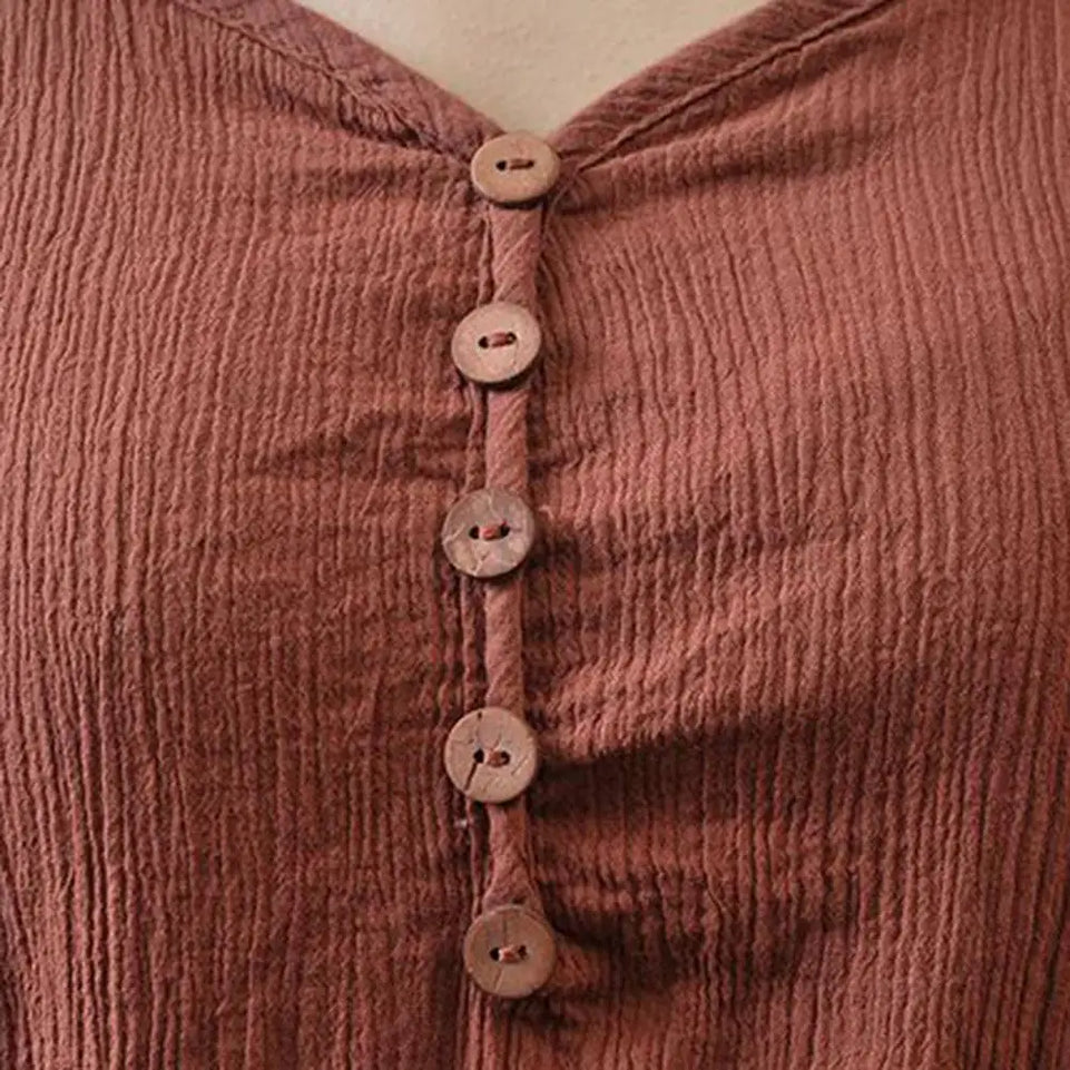 Women Elegant Linen White Dresses Bohemia Layering Vintage Robe Long Sleeve Loose Long Dress Female Autumn Vestidos