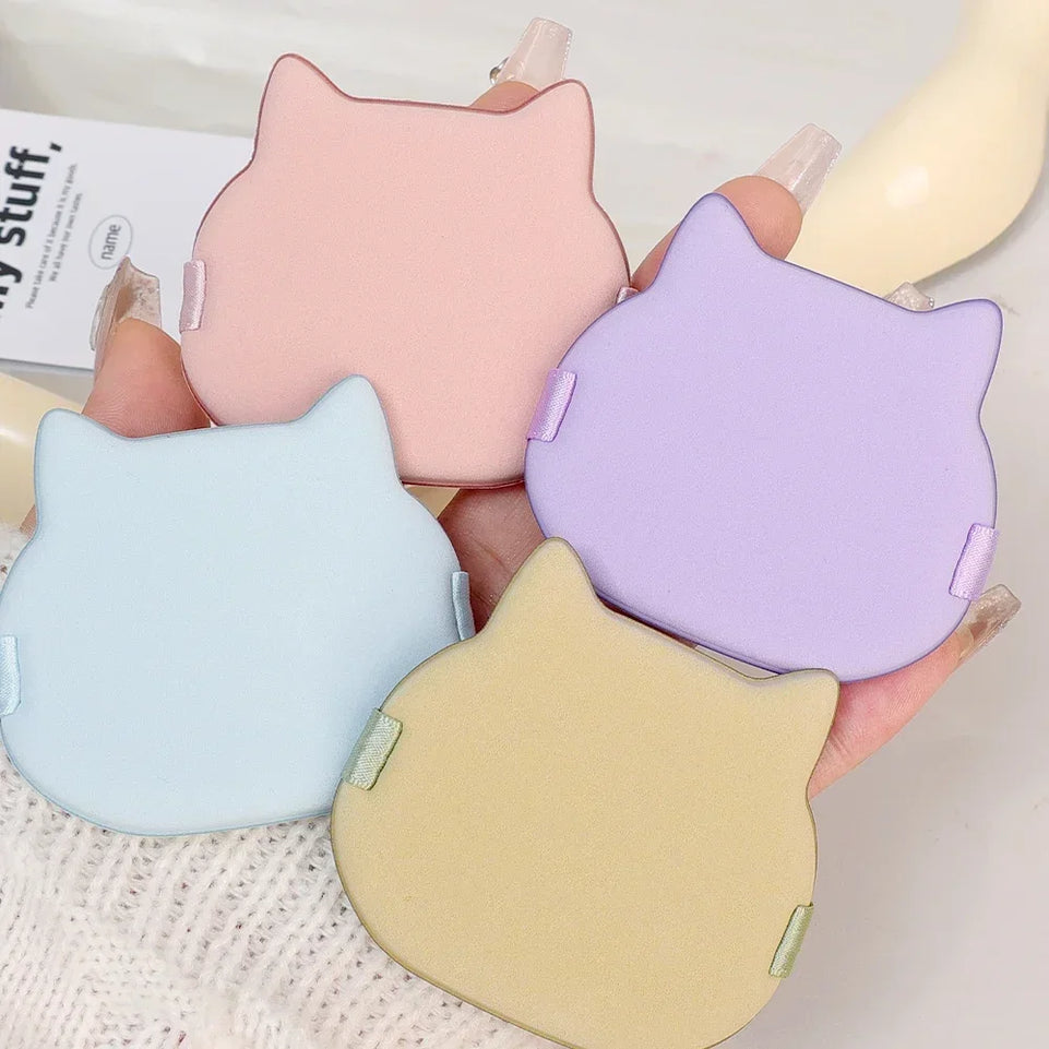 10PCS Cute Cat Makeup Puff Foundation Cosmetic Puff Smooth Powder Concealer Beauty Dry and Wet Dual-use Powder Puff Makeup Tool