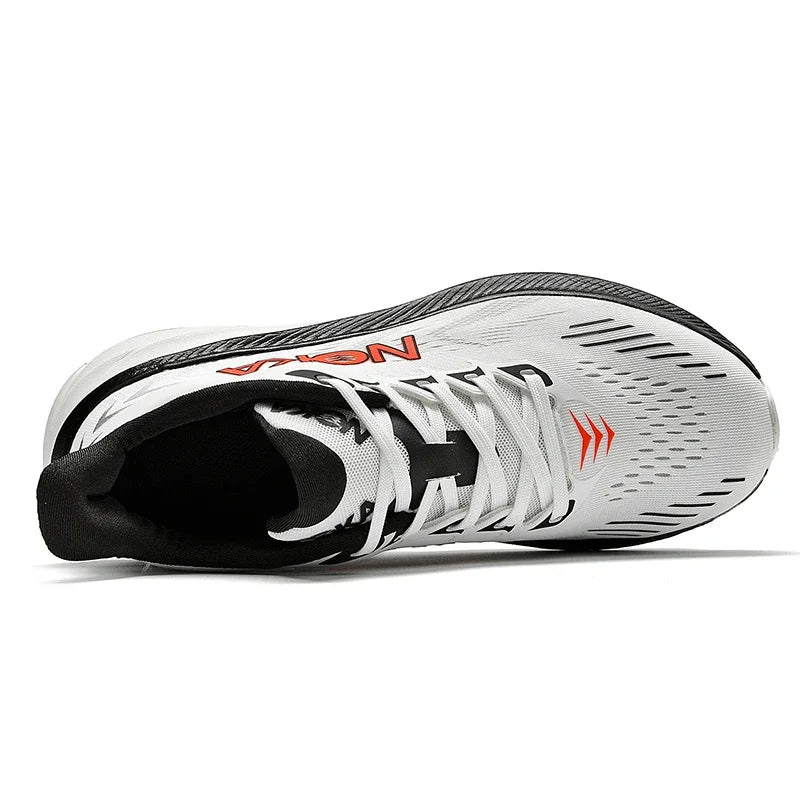 Marathon Sports Running Shoes Men Breathable Lightweight Sneakers Comfortable Athletic Nonskid Leisure Outdoor Sneakers for Men