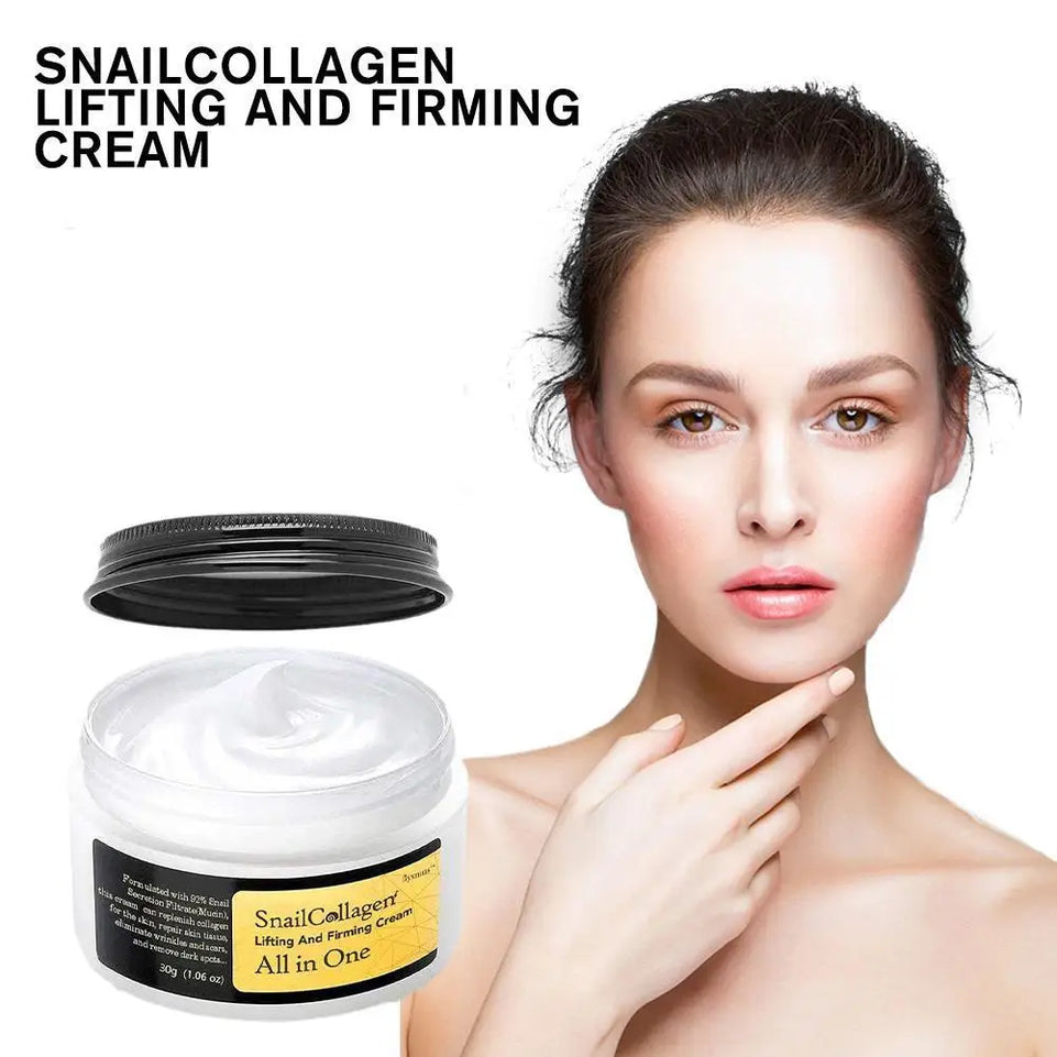 1 set/1pcs Snail Collagen Face Cream/Repair Essence Moisturizing Lifting Smoothing Nourishing Cream Korean Cosmetics Skin Care