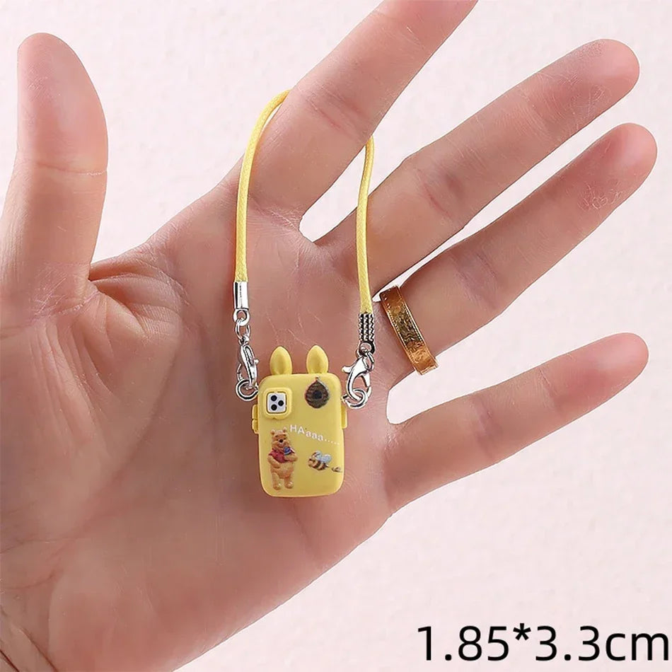 For Labubu Accessories For Crybaby Accessories Cartoon style camera phone Bag Plush Doll Accessories Pendant Fan Birthday Gift