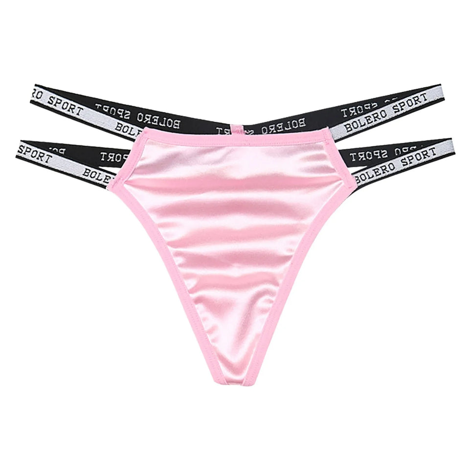 Women'S Panties Lingerie for Ladies Low Waist Mesh Briefs Solid Cotton Crotch Underwear Panties Woman Clothing