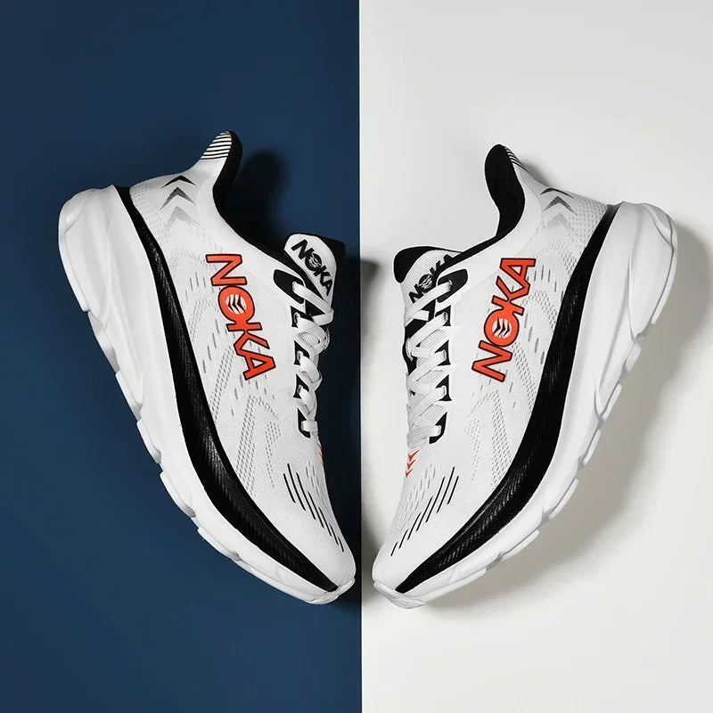 Marathon Sports Running Shoes Men Breathable Lightweight Sneakers Comfortable Athletic Nonskid Leisure Outdoor Sneakers for Men