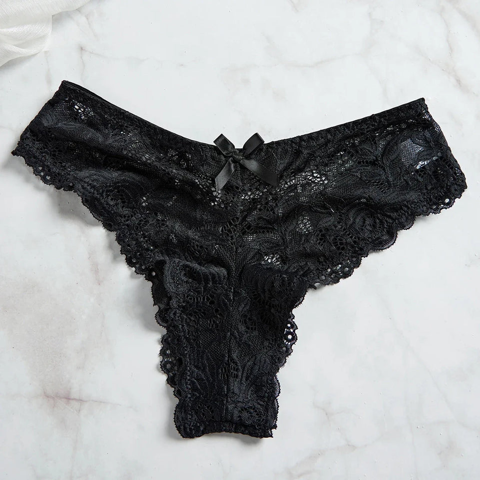 Women Sleepwear Sexy Lingerie Lace Nightdress Mini Dress with Panties Underwear Two-piece Red Backless Pajamas Nightgown Gift