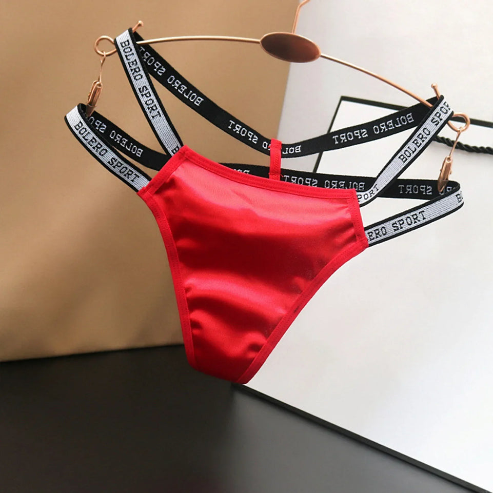 Women'S Panties Lingerie for Ladies Low Waist Mesh Briefs Solid Cotton Crotch Underwear Panties Woman Clothing