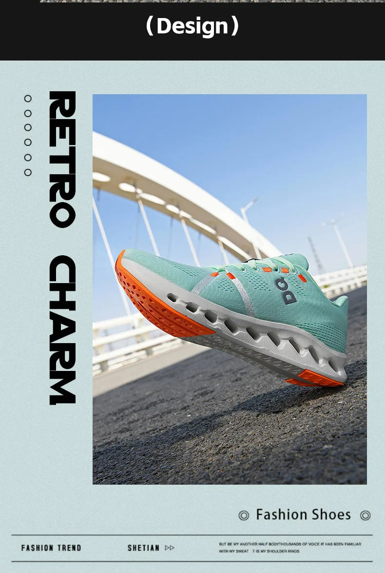 Running Shoes Speciality Marathon Men Sports Breathable Lightweight Women's Leisure Comfortable Athletic Nonskid Sneakers 