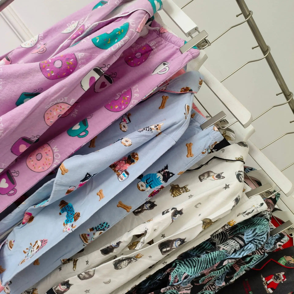 New Loungewear Women 2 Piece Set Pj Sets Loose Cartoon Women Outfit 100% Cotton Pajamas for Women Casual Sleepwear Set Pijamas