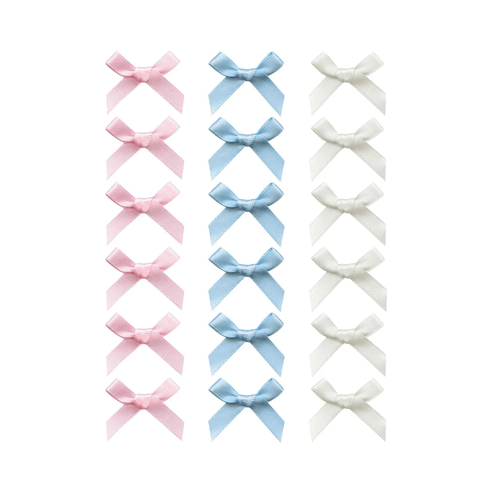 18 piece set of women's hair accessories, colorful ribbons, bows, hair clips, fashionable, sweet, cute hair claw straps, lace el