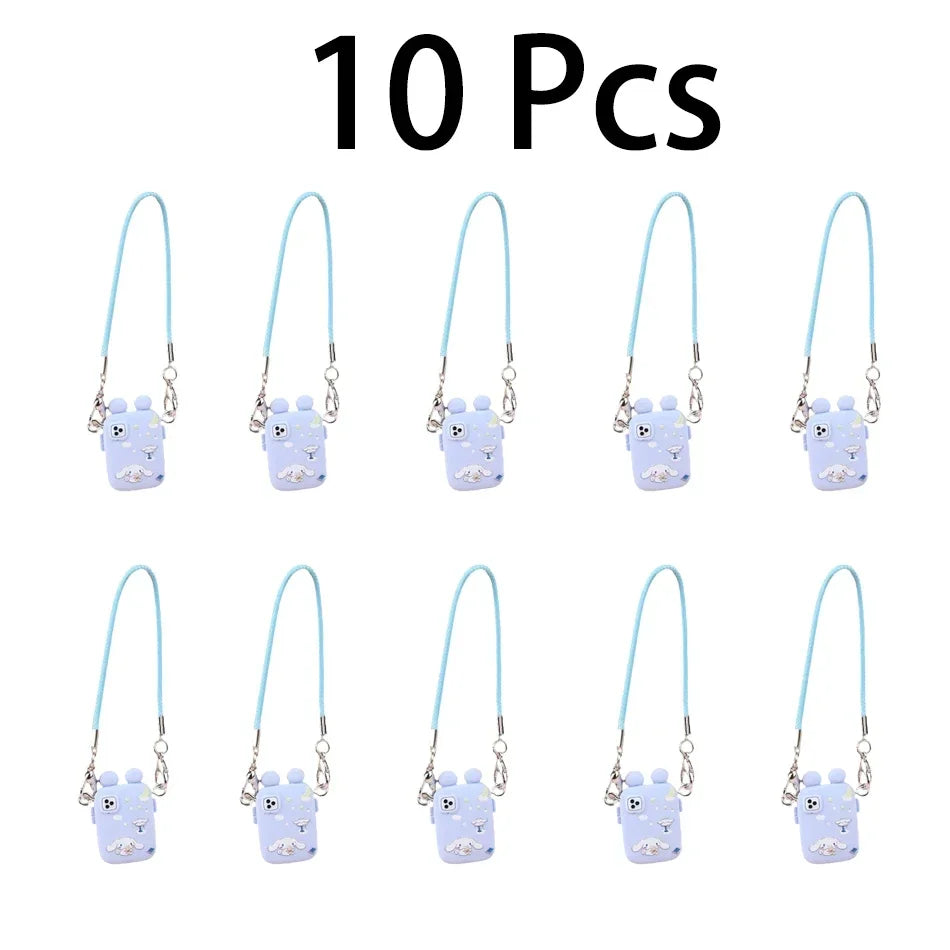 For Labubu Accessories For Crybaby Accessories Cartoon style camera phone Bag Plush Doll Accessories Pendant Fan Birthday Gift