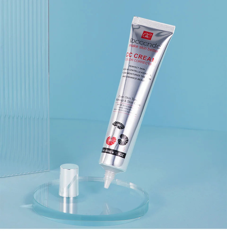 Moisturizing Correcting CC Cream Waterproof Anti-sweat Makeup Before Concealer Lasting Women Makeup Protect Skin erborian Make