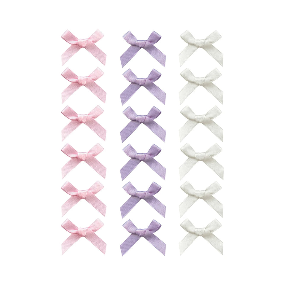 18 piece set of women's hair accessories, colorful ribbons, bows, hair clips, fashionable, sweet, cute hair claw straps, lace el