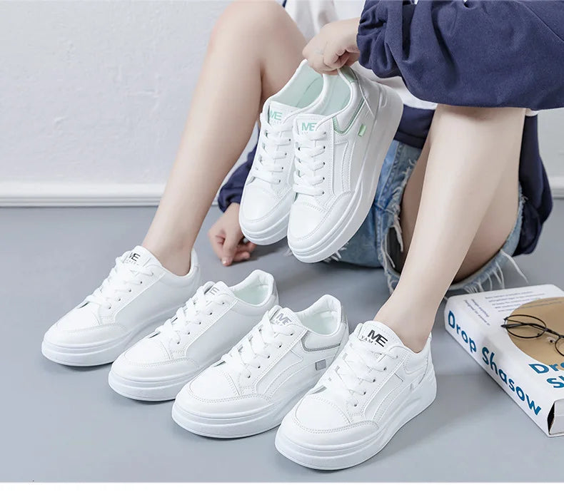 Women's Sneakers Fashion 2025 New Trainers Woman Shoes Comfortable Casual Sneaker Woman Lace Up Women Sneakers Tenis Feminino