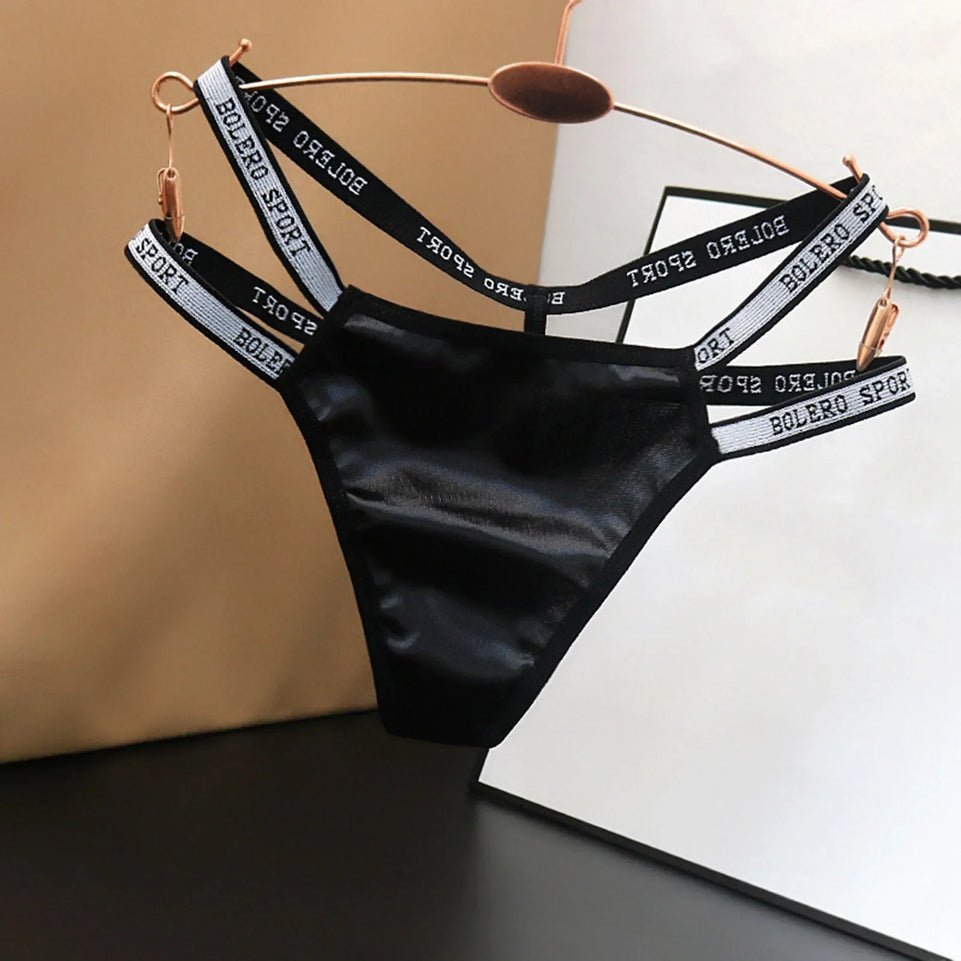 Women'S Panties Lingerie for Ladies Low Waist Mesh Briefs Solid Cotton Crotch Underwear Panties Woman Clothing